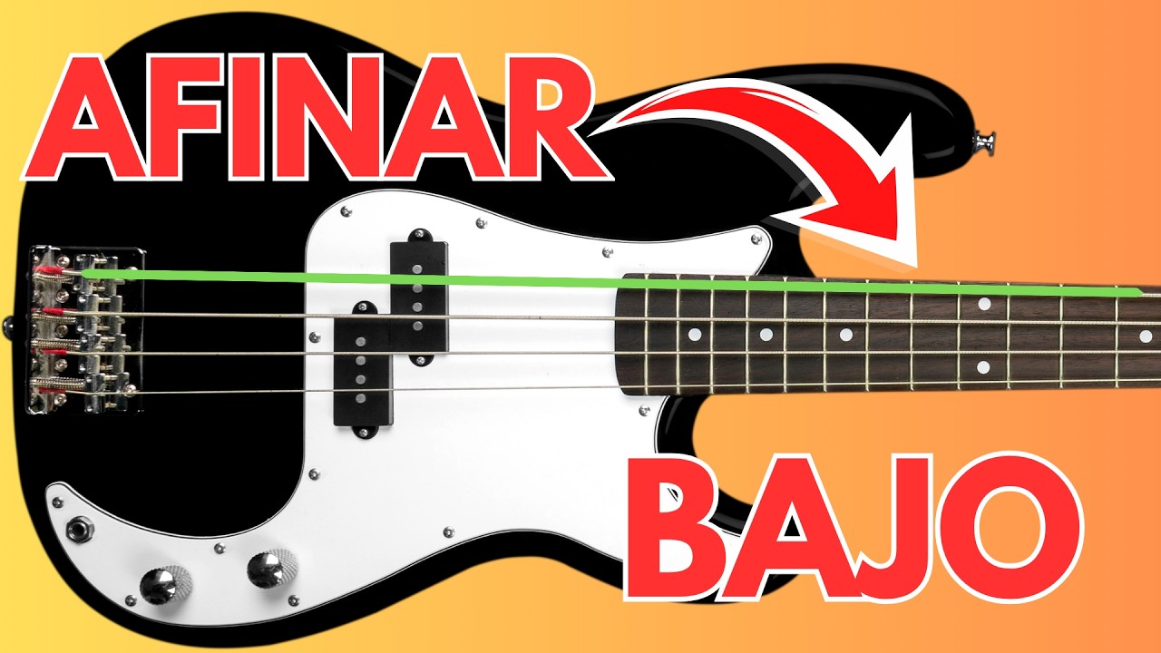 AFINADOR DE BAJO ONLINE ✓ Afinador de bajo 4 cuerdas online ✓ - YouTube