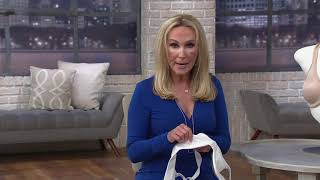 Breezies Smooth Radiance Unlined Minimizer Bra On Qvc