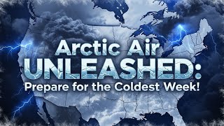 Arctic Air UNLEASHED: Prepare for the Coldest Week!#PolarVortex#WinterShift#USWeather 