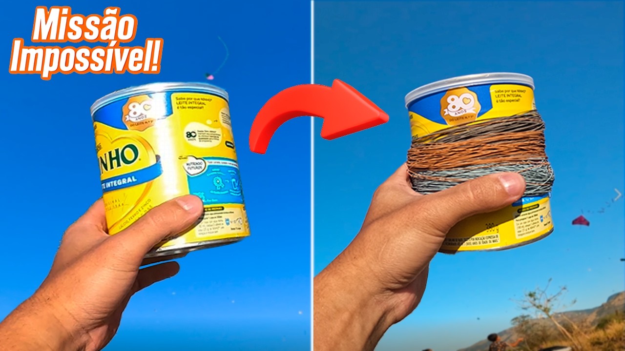 Catando Linha no Chão para Vencer na Pipa - Desafio!