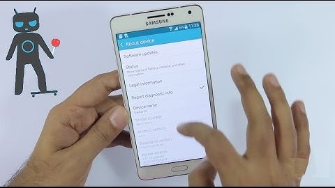 Samsung Galaxy A7 Lollipop How To Install Un-Official Android 5.1.1 Lollipop via CyanogenMod 12.1