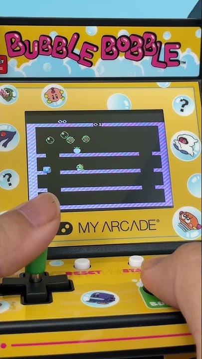 Mini Bubble Bobble Machine Level 1 #shorts #bubblebobble #miniarcade ...