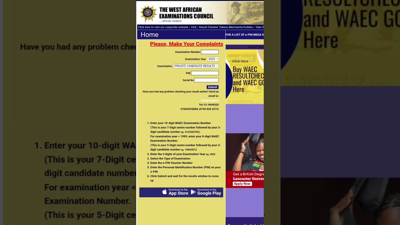 WAEC Results 2025 Is Finally Out Check It Now 
