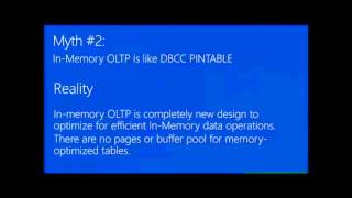Microsoft SQL Server 2014 In Memory OLTP   Overview 16