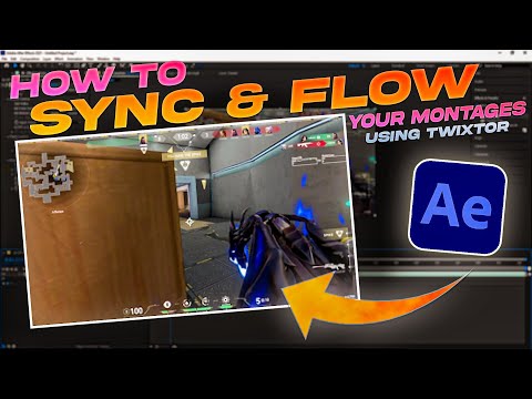 How to Sync & Flow in your Montages using Twixtor Plugin | After Effects Slow Mo Tutorial | AkisLive