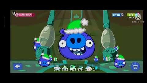 Bad Piggies HD Hidden Loot Crates Christmas Cake Race game In High Major