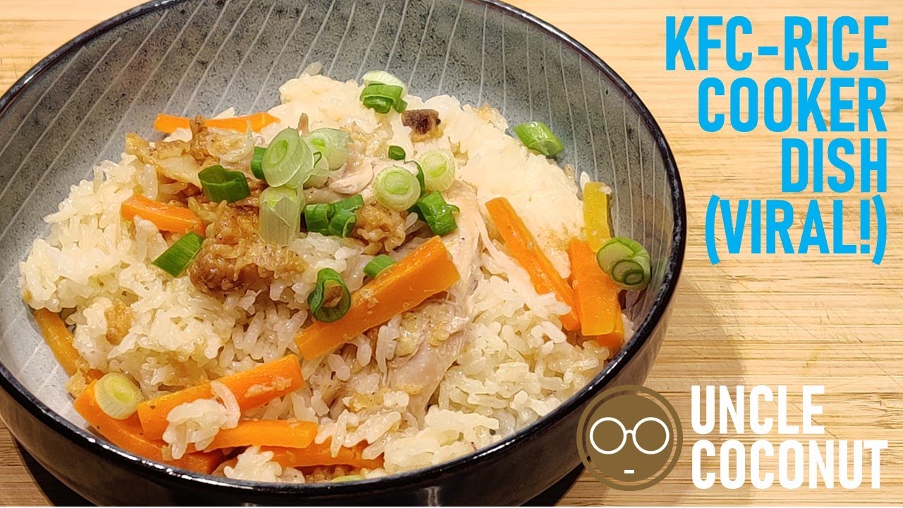 How to make the viral KFC rice cooker dish, try it !