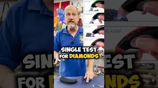 Is it a #ruby or a #garnet ? Let's use our #diamondtester. #tipsandtricks #redstone #realorfake