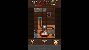Roll The Ball Slide Puzzle 2 Time Basic N Level 18 Walkthrough