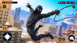 Black Spider Rope Superhero Mission City Game 2026 Part-6  - Android Gameplay screenshot 5