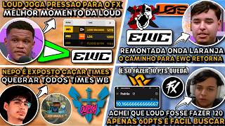LOUD JOGA PRESSAO FX TOP1! NEPO É EXPOSTO QUEBRA CALL! BUT/BOPS DISPARA LOUD TOP1!