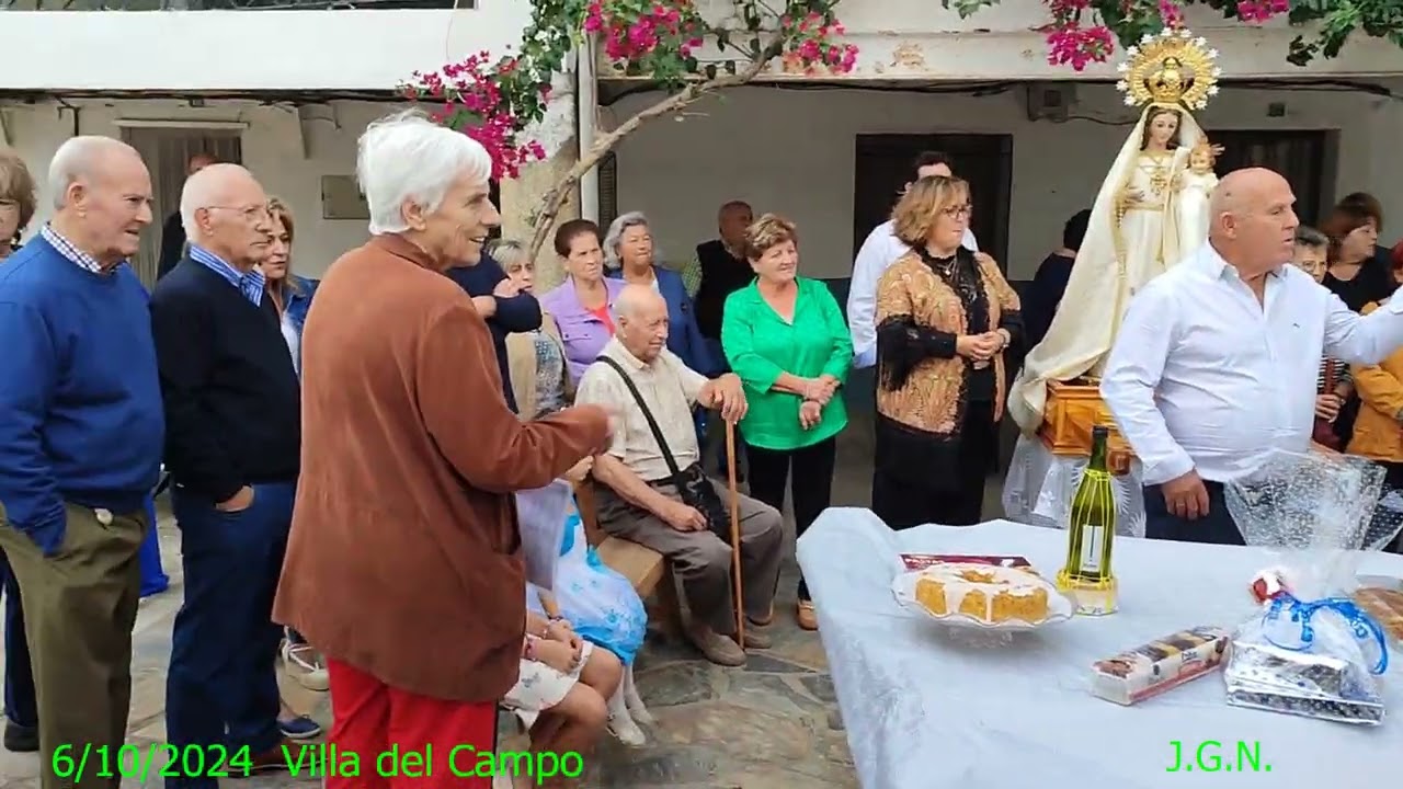 2024/2º Ofertorio  Virgen del Rosario en Villa del Campo, Cáceres