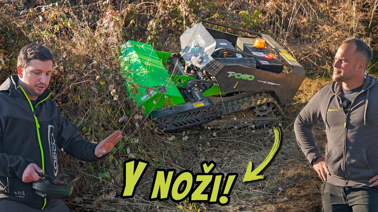 Daljinsko vodene kosilnice POGO MTECH | Monster, Cosmo, SSK