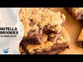 The best 3 ingredient nutella brookies