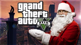 SANTA PLAYS GRAND THEFT AUTO 5