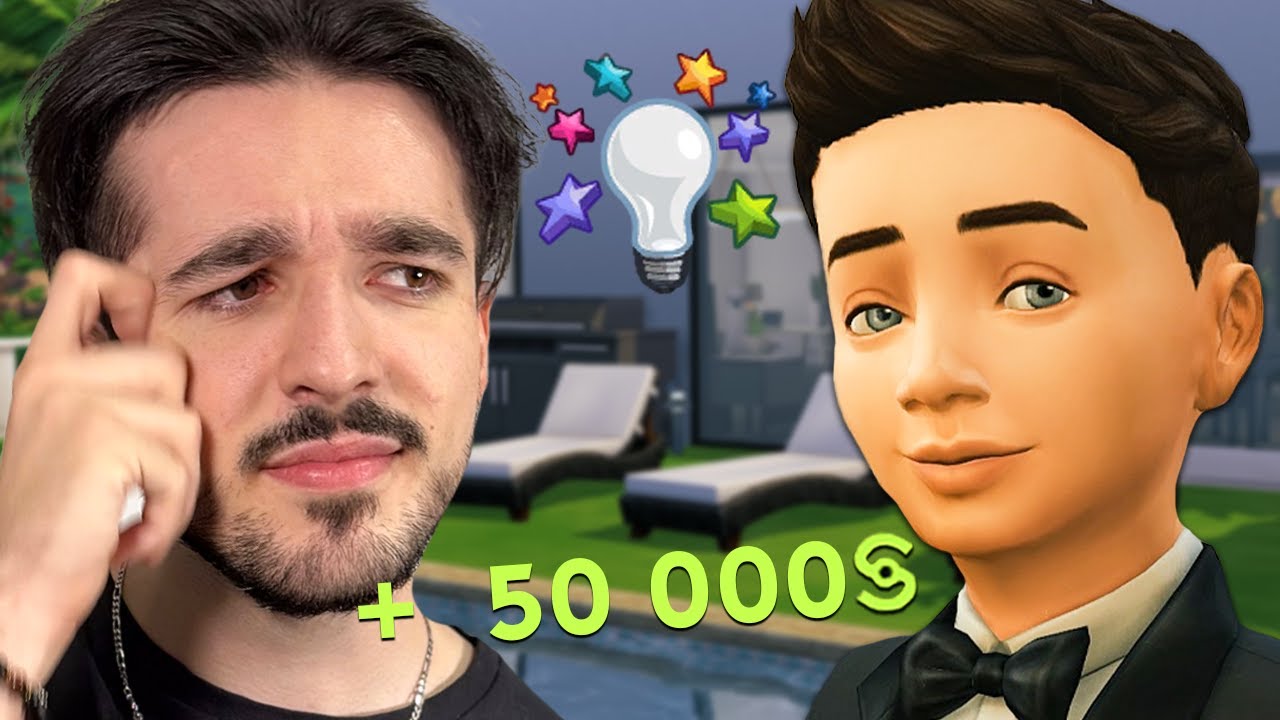 Cet enfant SEUL doit construire une villa en 3h 😨 | SIMS 4