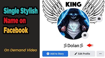 How To Make Single Stylish Name On Facebook 2022