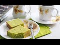 Soft Pandan Butter Cake