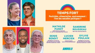 Direct Amfis 2025 Pesticides, Alimentation, Environnement Lère Des Maladies Politiques ?