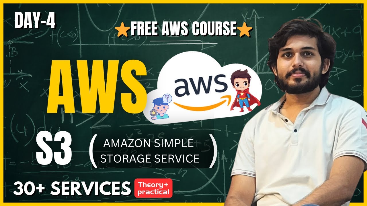Day 4 AWS S3 Complete Guide | Object Storage vs EBS vs EFS | Hands-On ...