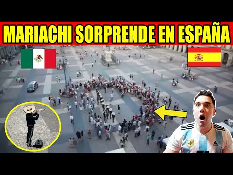 MARIACHI FLASHMOD DRIVES MADRID WILD!! *Music Breaks Borders* SHOCKED!