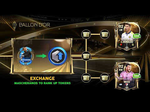 NEW BALLON DOR 25 EVENT IS COMING TO FC MOBILE THIS WEEK ๐๐จ EXCHANGE MASCHERANOS TO RANKUP TOKENS โ
๐คฏ