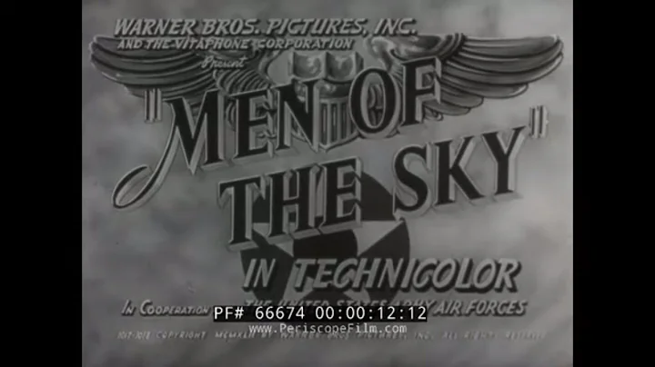 "MEN FROM THE SKY" 1942 WWII ARMY AIR FORCES CADET...