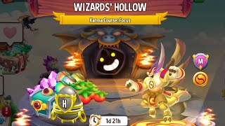 Dragon City : [Wizards’ Hollow] Focus Karma Dragon time!!