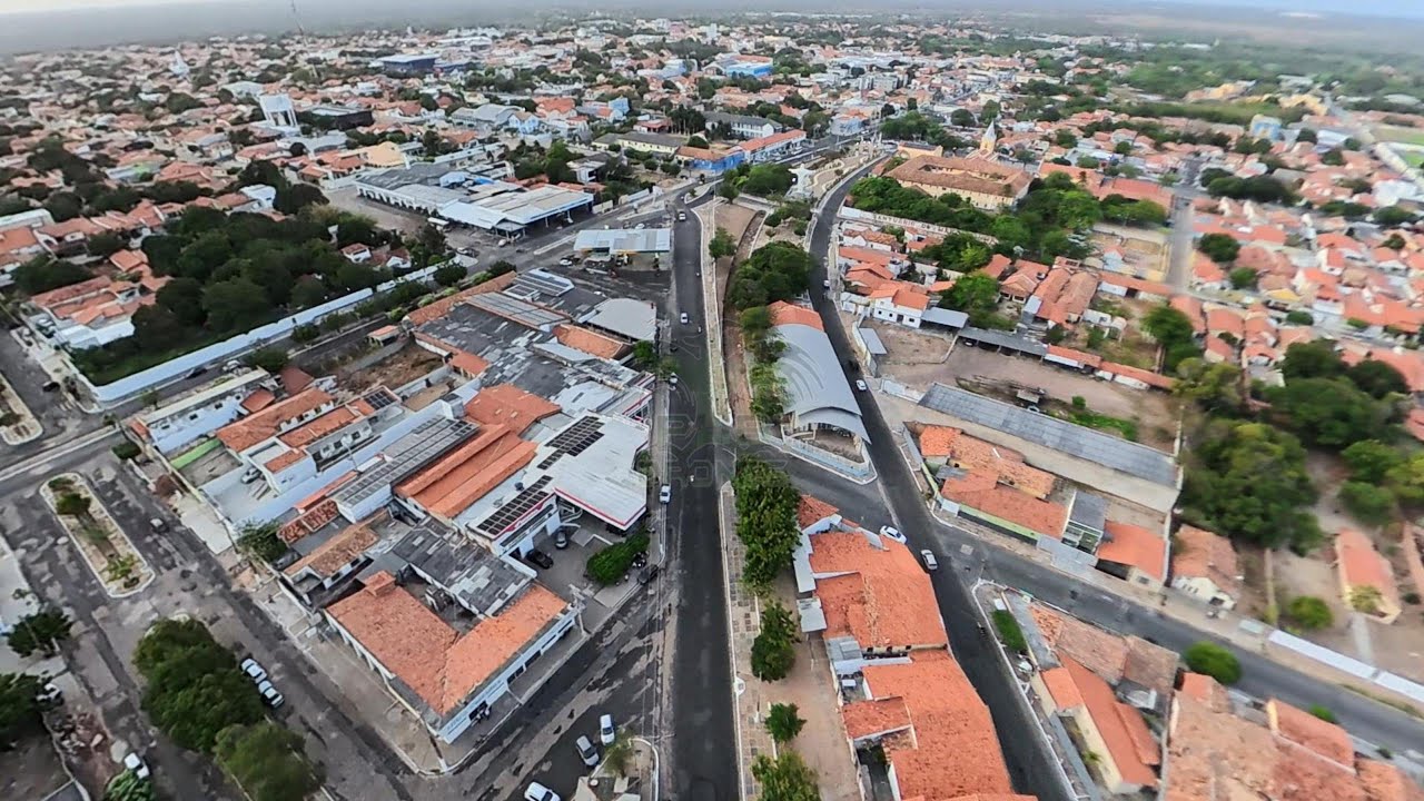 VISTA AÉREA DE PARNAIBA  - HELICÓPTERO POLICIA MILIAR.