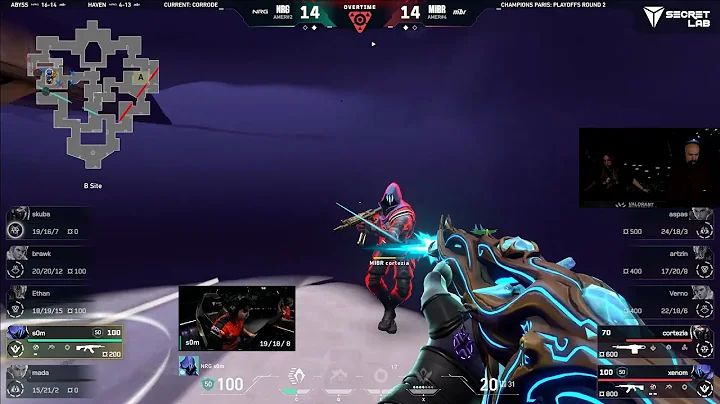 Casters React To NRG s0m Insane 1v2 CLUTCH Against MIBR | Champions Paris 2025