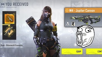 NEW LEGENDARY M4 😍 Dusk Otherworld Ensemble + FREE M16 Skin | COD Mobile Gameplay 🔥