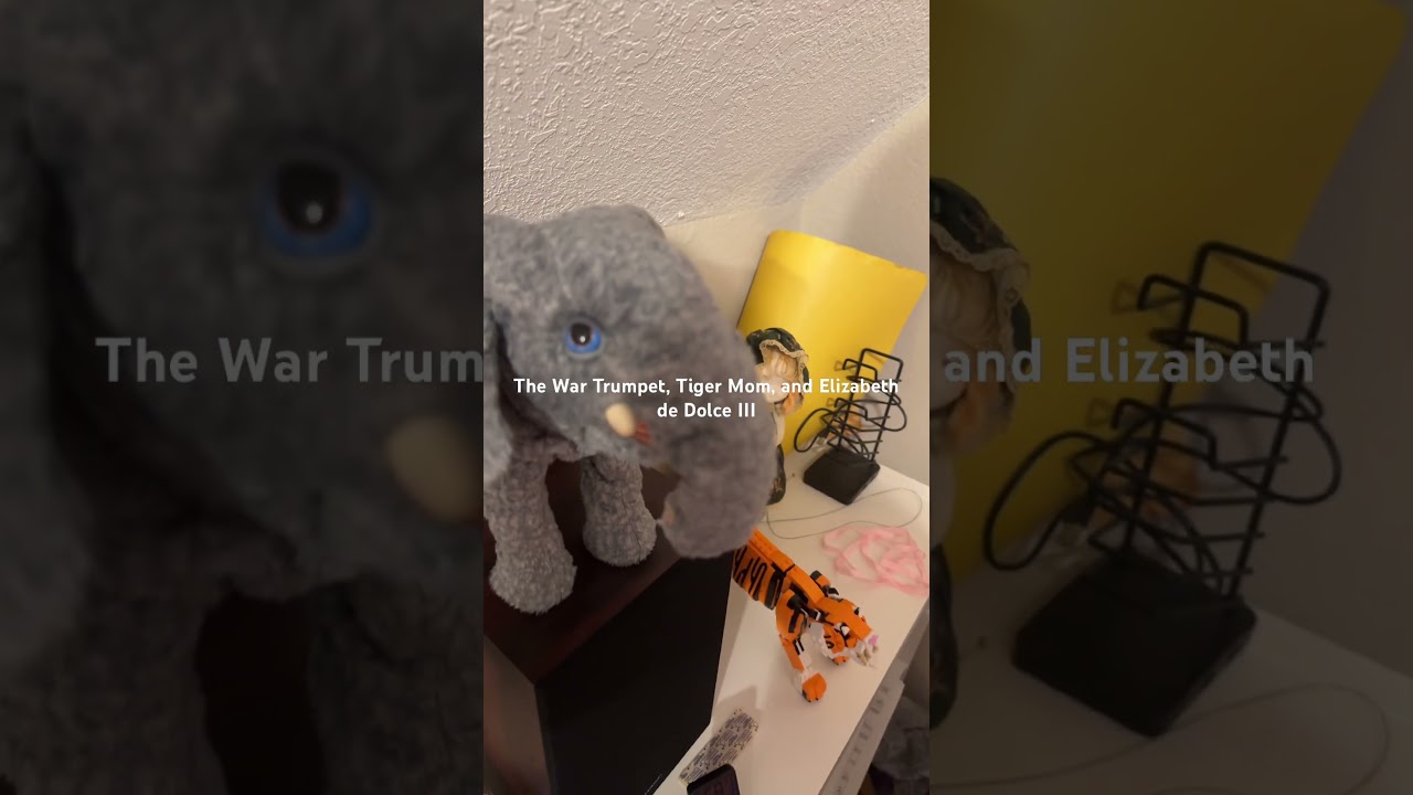 Who says you can’t have stuffed animals? Go MJ!