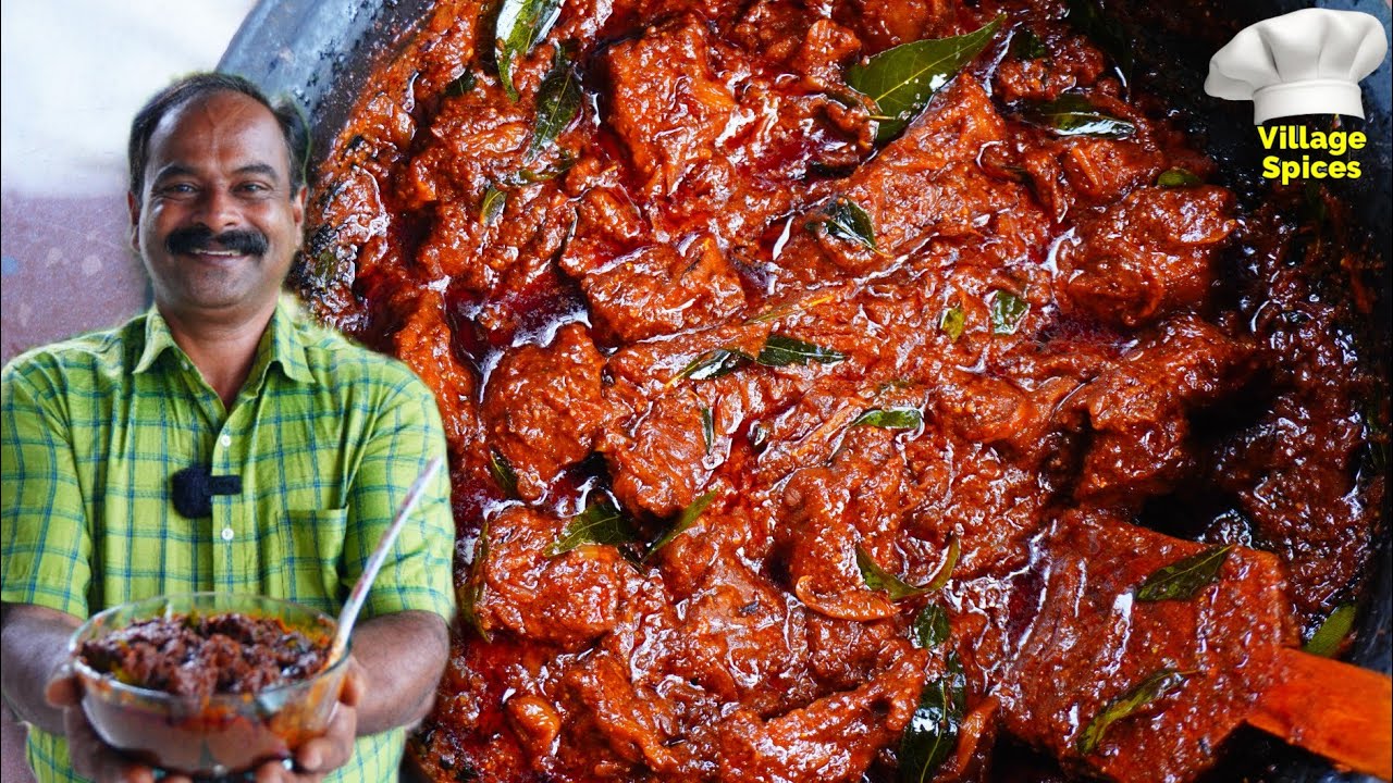 നാവിൽ കപ്പലോടും രുചിയിൽ ബീഫ് വിന്താലു ഉണ്ടാക്കുന്ന വിധം 😋👌 | Beef Vindaloo | Simple | Keralastyle
