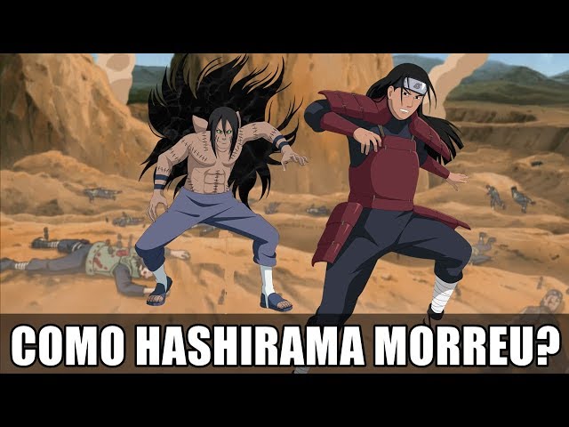 Quando Hashirama morreu?