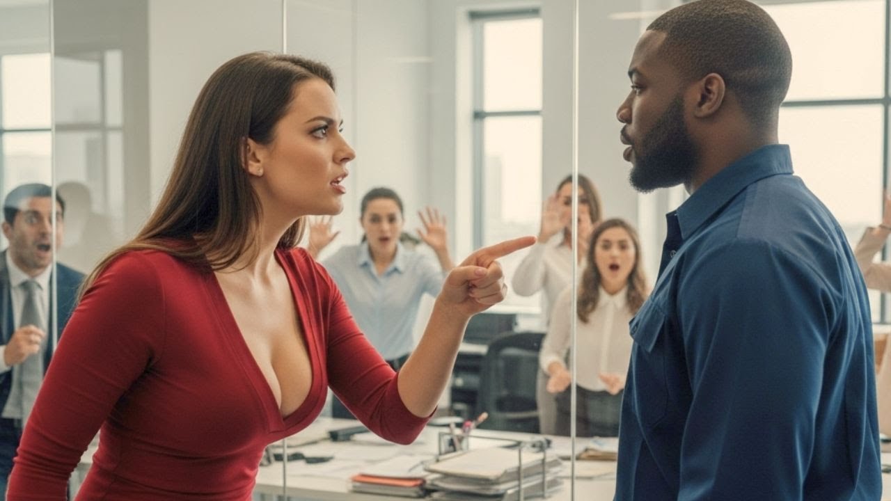 “Stay in the Corner!” The Black Single Dad Janitor Walked In — The Billionaire Froze