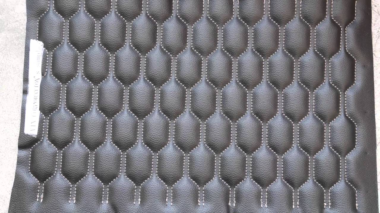 Richpeace automatic sewing machine for car seat sample YouTube