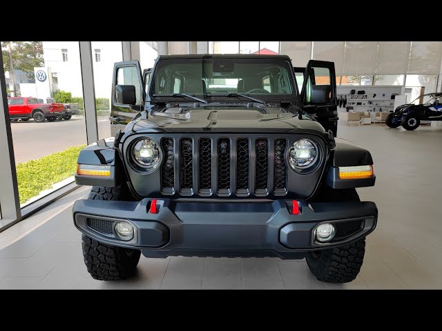 First Look ! 2023 Jeep Wrangler Rubicon - Black Color class=