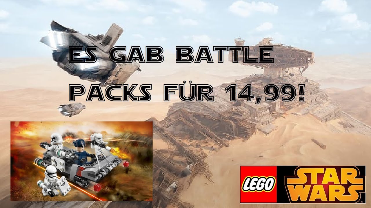 Lego Star Wars - 75166 First Order Transport Speeder Battle Pack Review