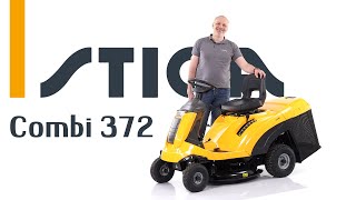 картинка: Обзор садового минирайдера Stiga Combi 372