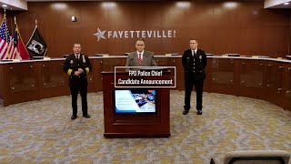 FPD Police Chief Candidate Announcement