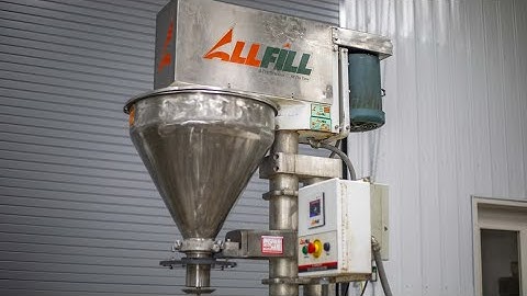 All-Fill B-350E Stainless Steel Auger Filler Demo