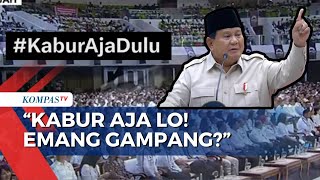 #KaburAjaDulu - Prabowo : Kabur Aja Lo! Emang Gampang?!