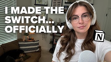 I officially switched to Notion