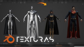 🔥 Cómo Aplicar TEXTURAS a los PERSONAJES Descargados de RENDERHUB | Tutorial #1