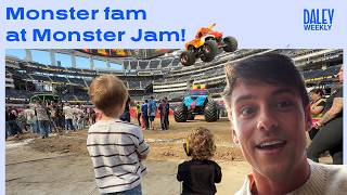 Monster fam at Monster Jam! I Tom Daley
