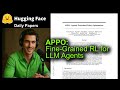 APPO: Fine-Grained RL for LLM Agents