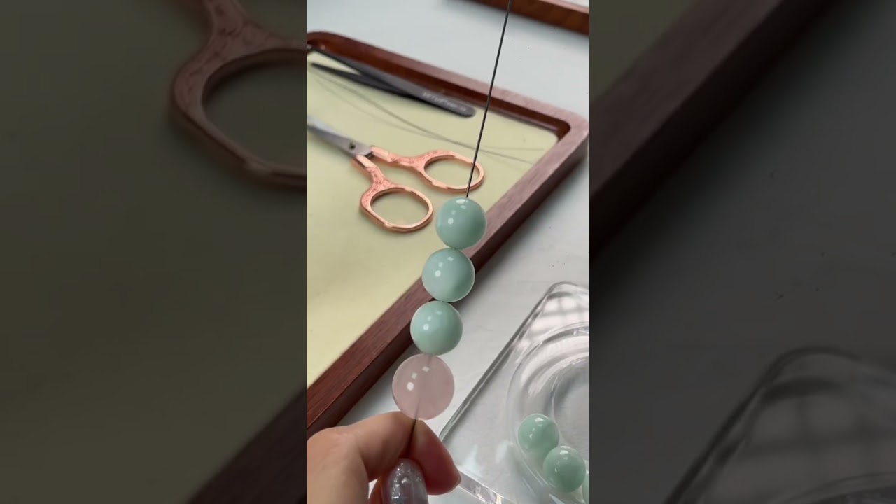 Ultra Satisfying Crystal Bracelet Making ASMR💎