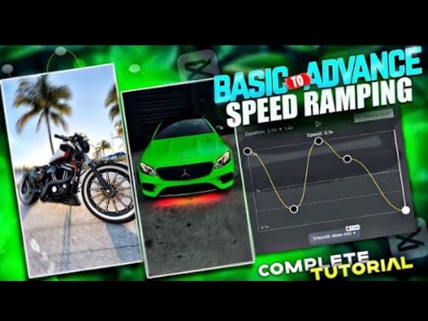Basic to Advance Speed Ramping in Capcut | Video Editing Techniques | Edit like pro|Capcut to torial