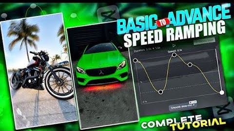 Basic to Advance Speed Ramping in Capcut | Video Editing Techniques | Edit like pro|Capcut to torial