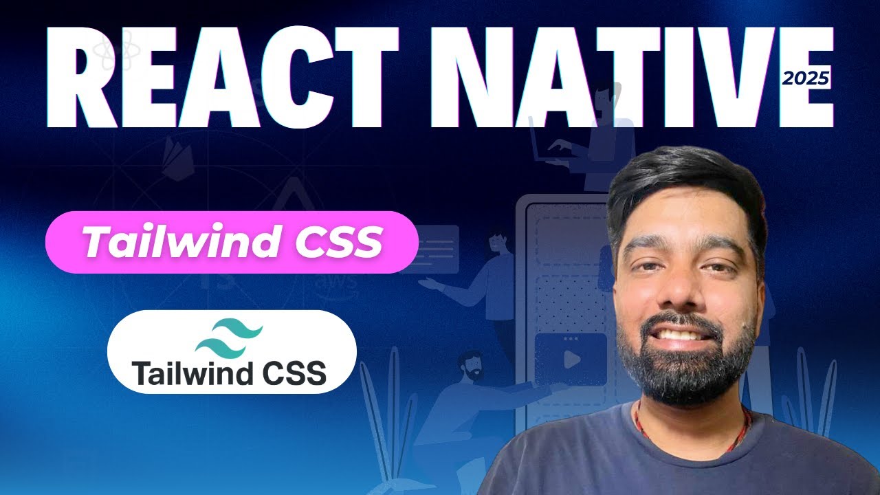 React Native Tutorial Hindi 57 - Tailwind Css with React Native - YouTube